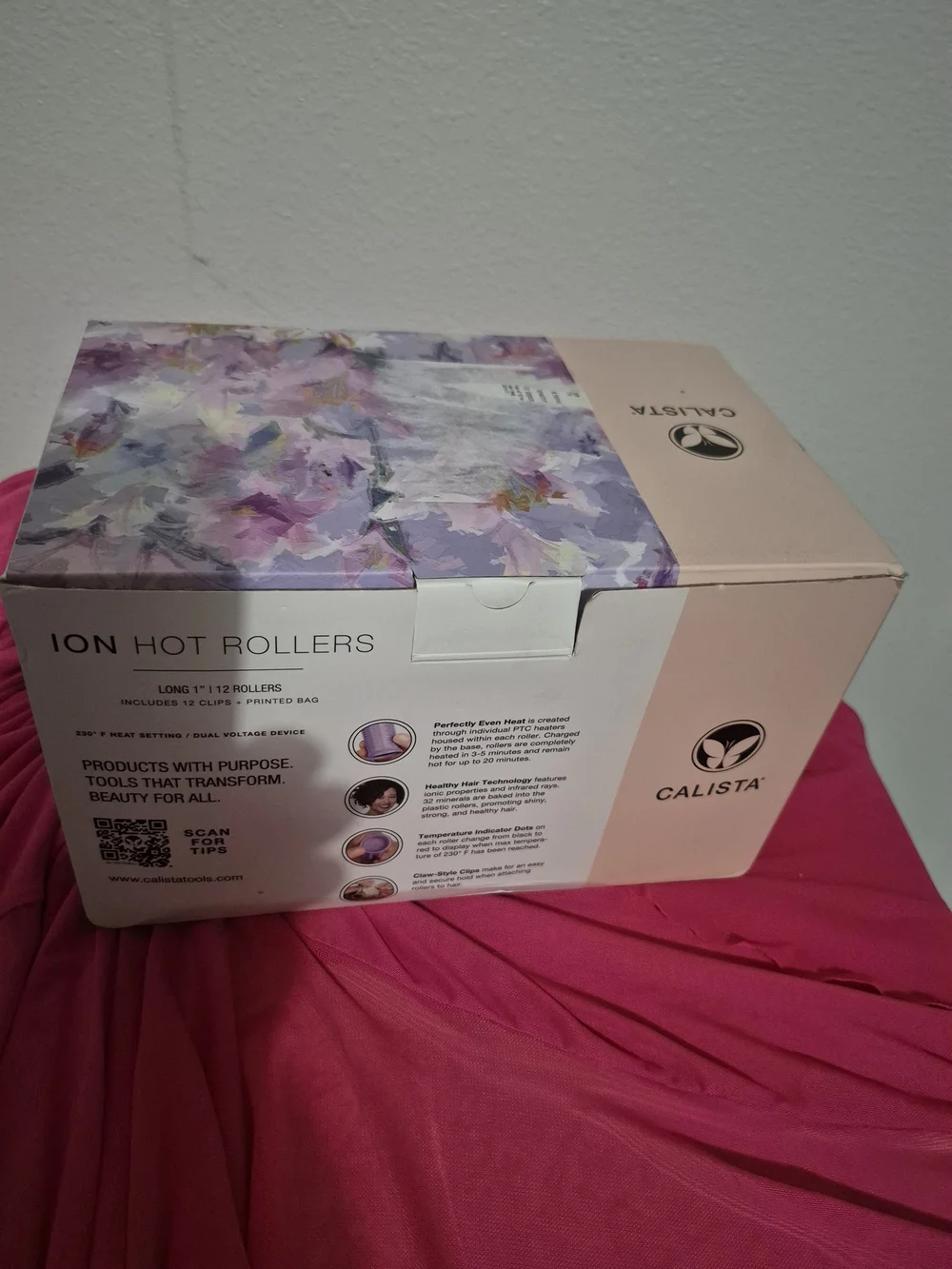 Purple Ion Hot Rollers - 12-Pack